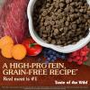 imageTaste of The Wild Pacific Stream GrainFree Dry Dog Food With SmokeFlavored Salmon 28lbGrainFree Roasted Bison  Roasted Venison