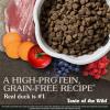 imageTaste of The Wild Pacific Stream GrainFree Dry Dog Food With SmokeFlavored Salmon 28lbGrainFree Roasted Fowl
