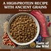 imageTaste of the Wild Ancient Wetlands Canine Recipe with Roasted Fowl and Ancient Grains 28lbRoasted Bison  Roasted Venison  Ancient Grains