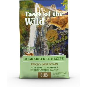 imageTaste Of The Wild Canyon River GrainFree Dry Cat Food With Trout ampamp SmokeFlavored Salmon 14lb Pack of 1GrainFree Roasted Vension  SmokeFlavored Salmon