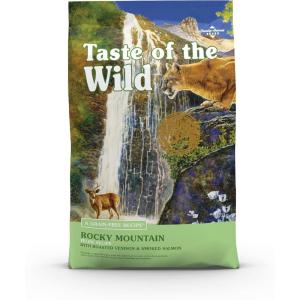 imageTaste Of The Wild Canyon River GrainFree Dry Cat Food With Trout ampamp SmokeFlavored Salmon 14lb Pack of 1Roasted Venison and SmokeFlavored Salmon