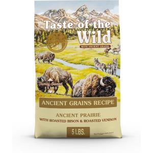 imageTaste of the Wild Ancient Wetlands Canine Recipe with Roasted Fowl and Ancient Grains 28lbRoasted Bison  Roasted Venison  Ancient Grains