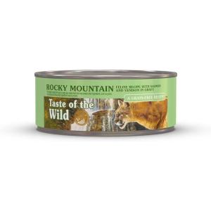 imageTaste of the Wild Canyon River Feline Recipe with Trout ampamp Salmon in Gravy 3ozRocky Mountain