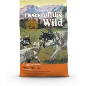 imageTaste of the Wild Pacific Stream GrainFree Dry Puppy Food with SmokeFlavored Salmon 28lbGrainFree Roasted Bison  Roasted Venison